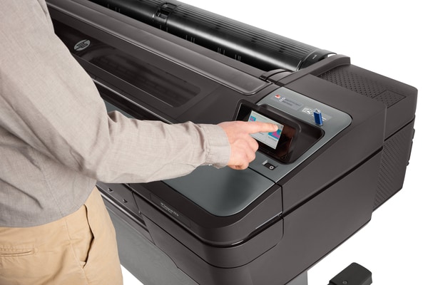 HP DesignJet Z9+ 44 - intuitívne ovládanie